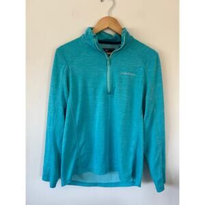 Vineyard Vines mens sweatshirt size S quarter zip turqoise